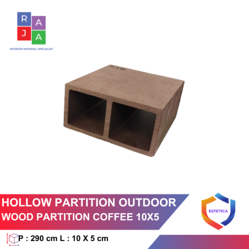 WOOD PARTITION COFFEE 5X10