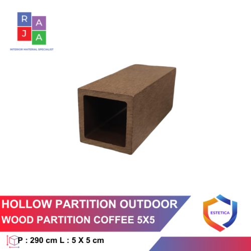 WOOD PARTITION COFFEE 5X5