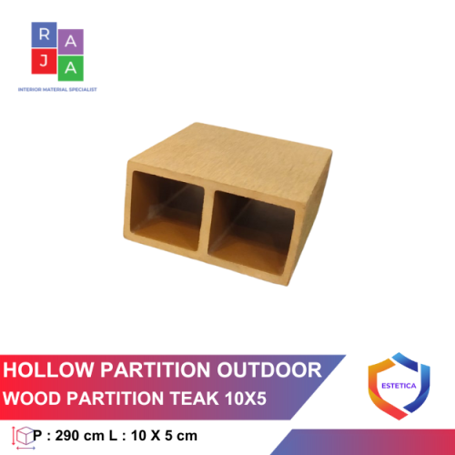 WOOD PARTITION TEAK 5X10